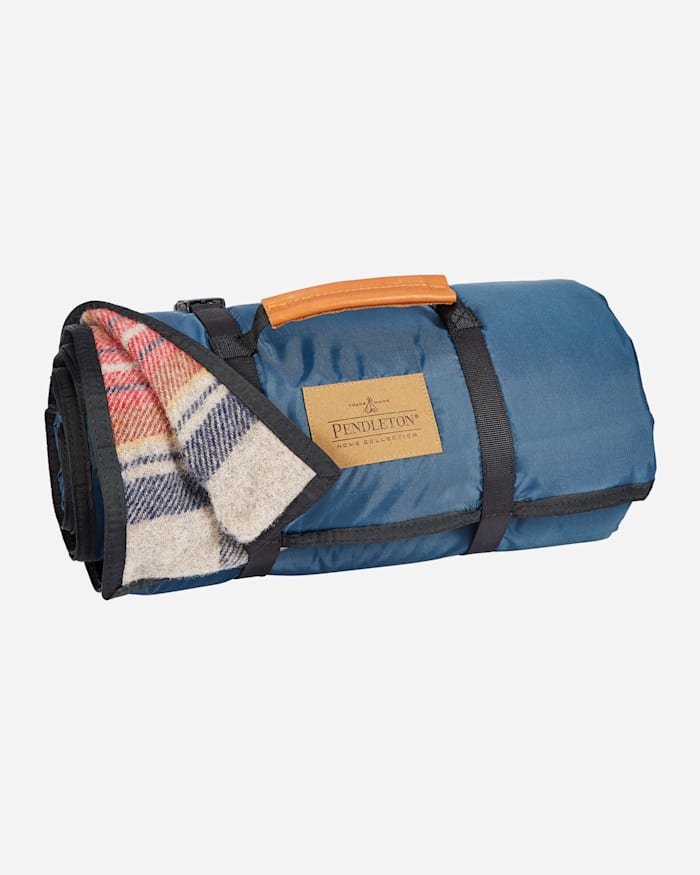 Grab and go with your favorite throw or roll up blanket Pendleton